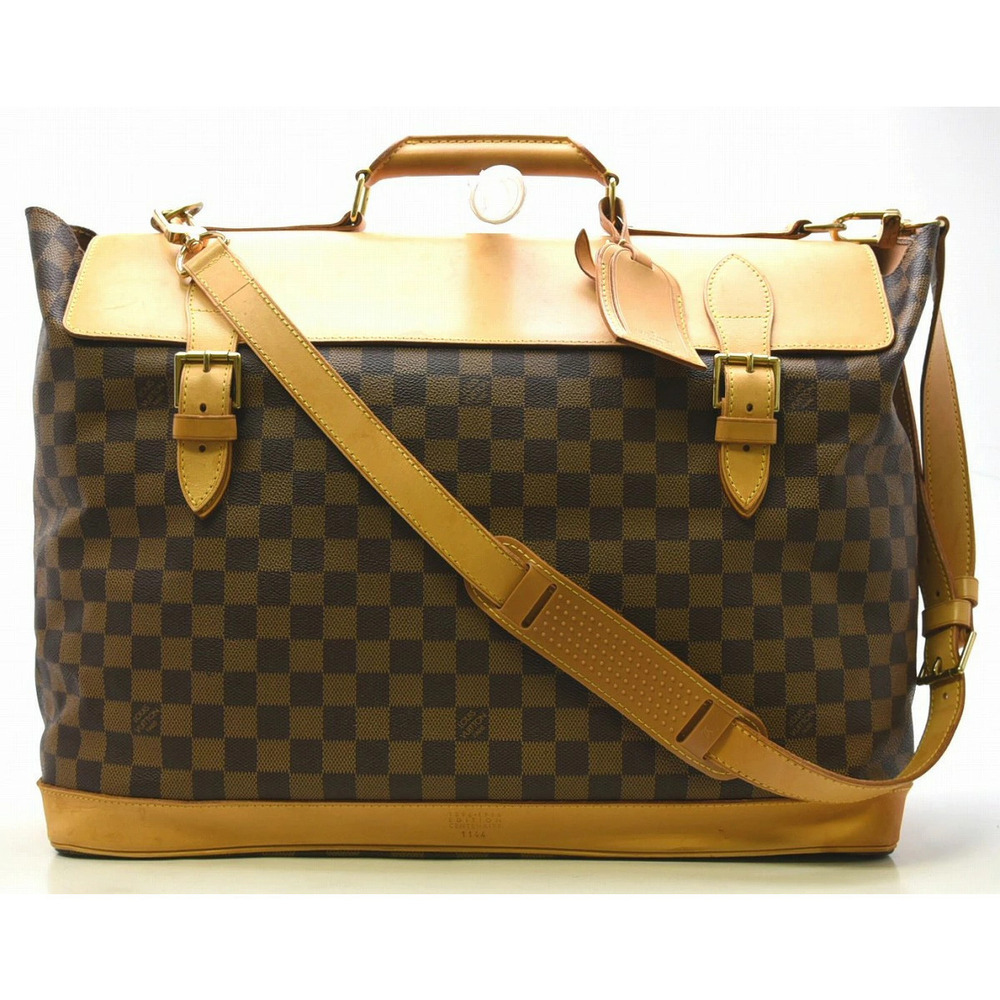 Louis Vuitton Damier Clipper Anniversary Limited Edition Boston Bag Shoulder